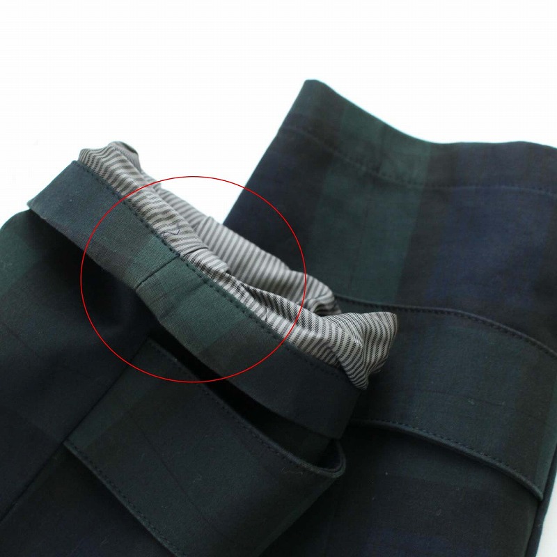 BURBERRY BLACK LABELネイビーグリーンチェック