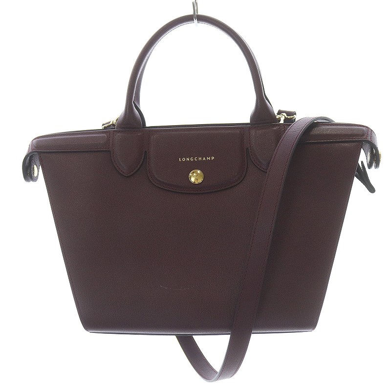 ロンシャン LONGCHAMP ルプリアージュ エリタージュ ハンドバッグ 