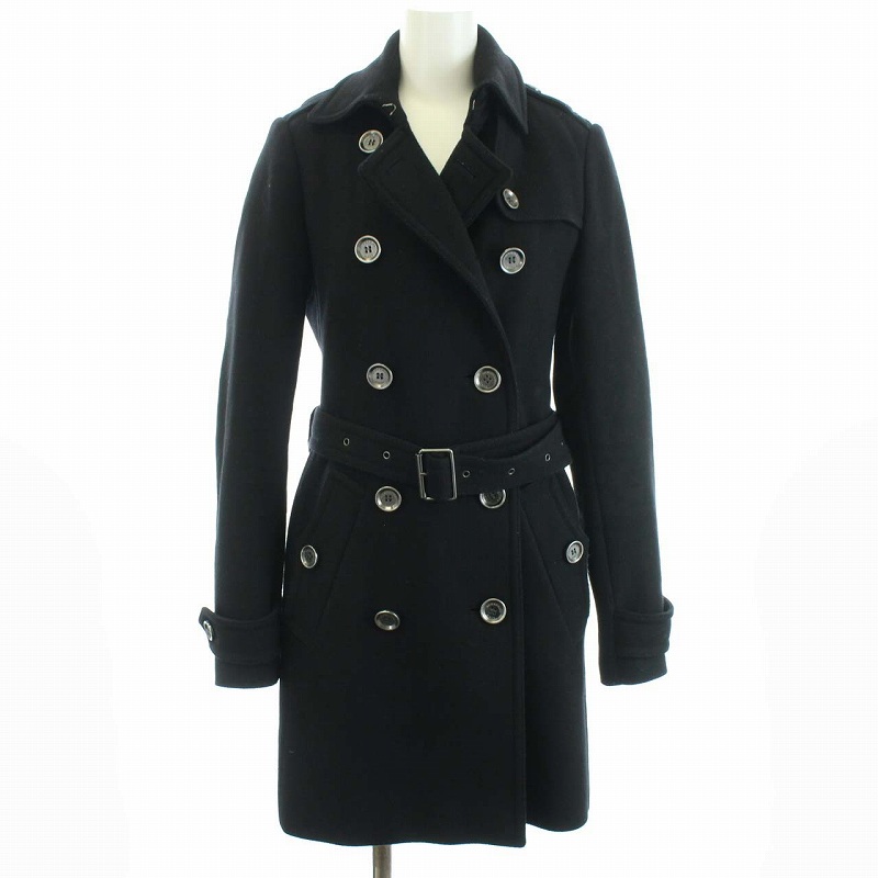 バーバリーブリット BURBERRY BRIT ウールコート アウター ダブル 