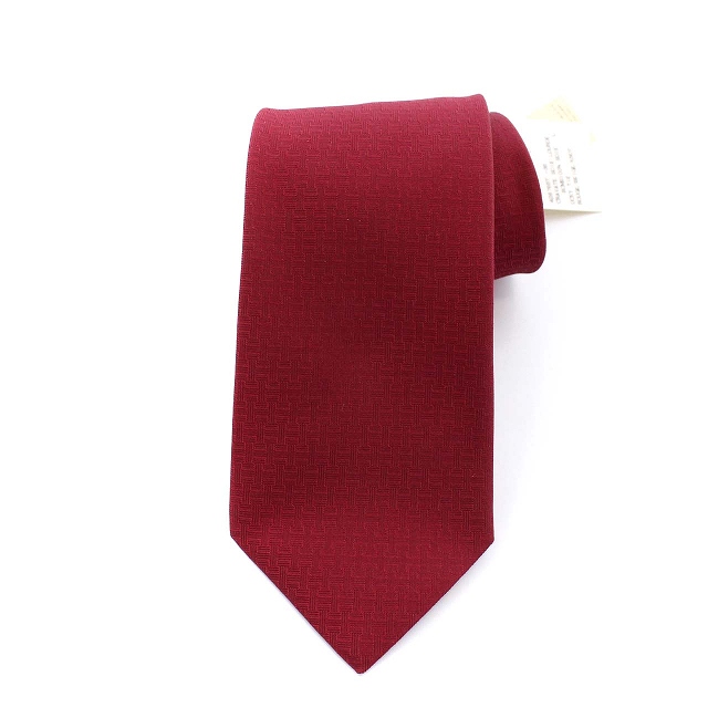 未使用品 エルメス HERMES H柄 ネクタイ レギュラータイ 絹 シルク100  