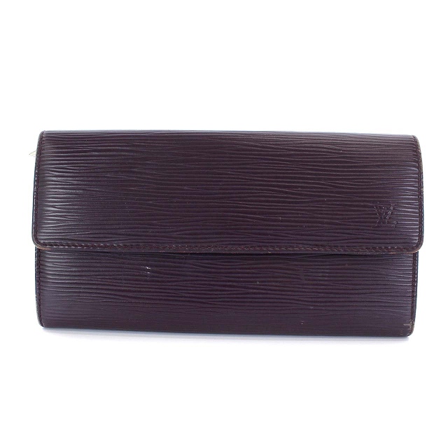 ルイヴィトン LOUIS VUITTON エピ ポルトフォイユ・サラ 長財布 二 