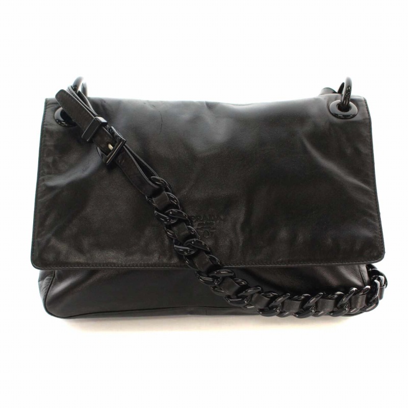 プラダ PRADA プラスチックチェーン ショルダーバッグ ワンショルダー 