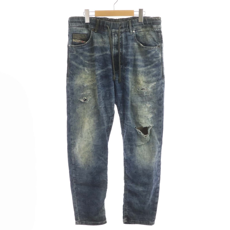 【美品】DIESEL NARROT スウェット デニム ジョグジーンズ 30 DIESEL ディーゼル ジョグデニム スウェット NARROT W30