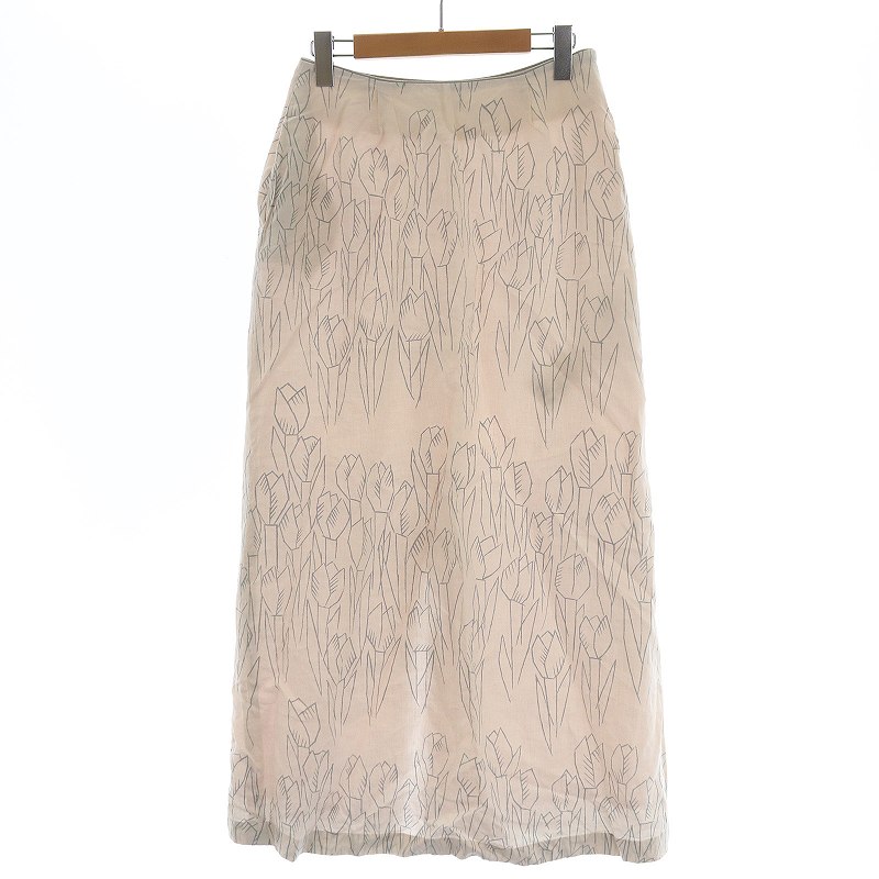 ミナペルホネン mina perhonen 21SS tulipani フレアスカート
