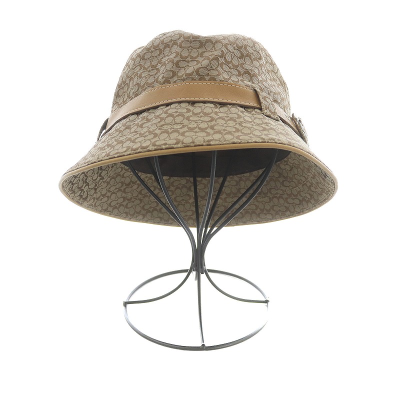 COACH コーチ バケットハット ブラウン系 COACH - COACH「バケットハット帽子レディース」の通販 by 激安