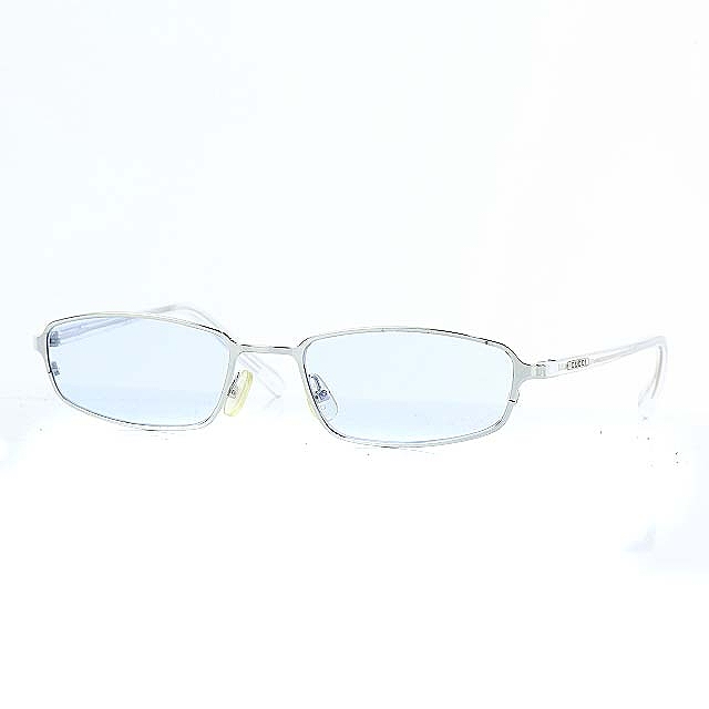 グッチ GUCCI サングラス カラーレンズ 51□18 シルバー色 135 GG 1667