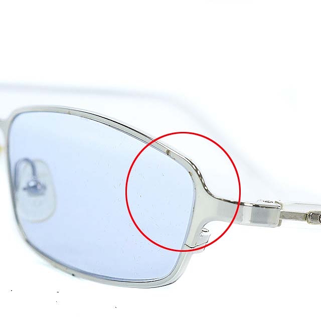 グッチ GUCCI サングラス カラーレンズ 51□18 シルバー色 135 GG 1667