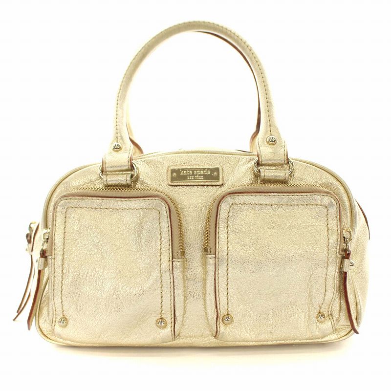 ケイトスペード KATE SPADE ミニボストンバッグ ハンドバッグ レザー 