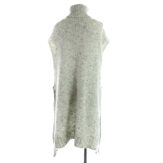 ゼロエイトサーカス 08SIRCUS 19AW Silk nep high neck knit vest