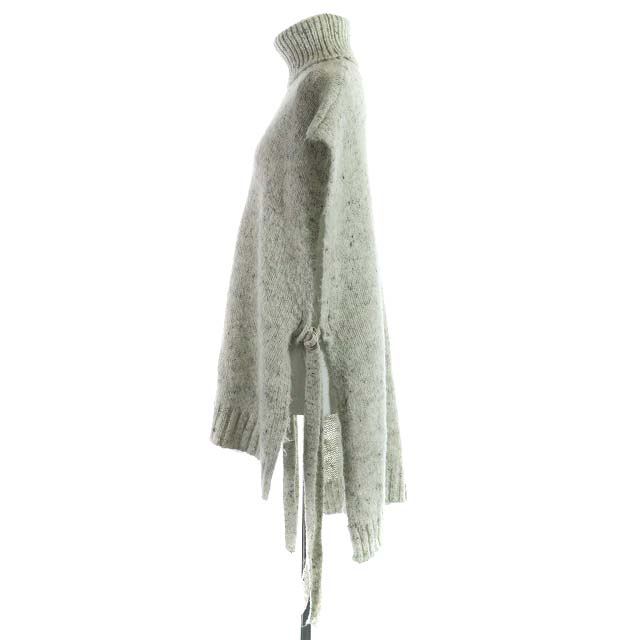 ゼロエイトサーカス 08SIRCUS 19AW Silk nep high neck knit vest