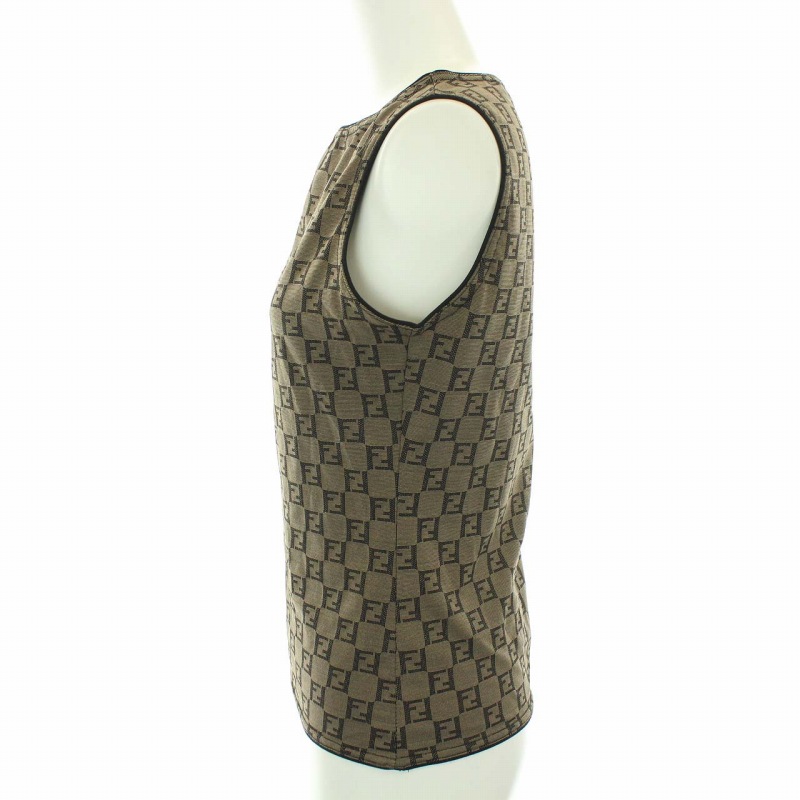 FENDI ズッカ柄 タンクトップ ベスト 42ヴィンテージ FENDI フェンディ