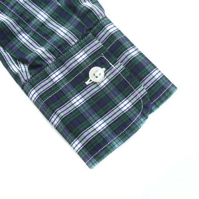 よくある BARBA(バルバ) 長袖シャツブラウス ネイビー:ブランディア 純正販売店舗 ★BARBA/バルバ★ イタリア 高級 ブラウス リネン 40 シャツ/ブラウス(七分/長袖)
