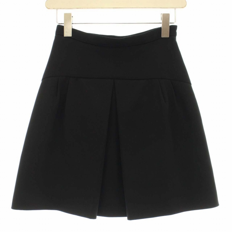 Miu Miu 黒 フレアスカート 36