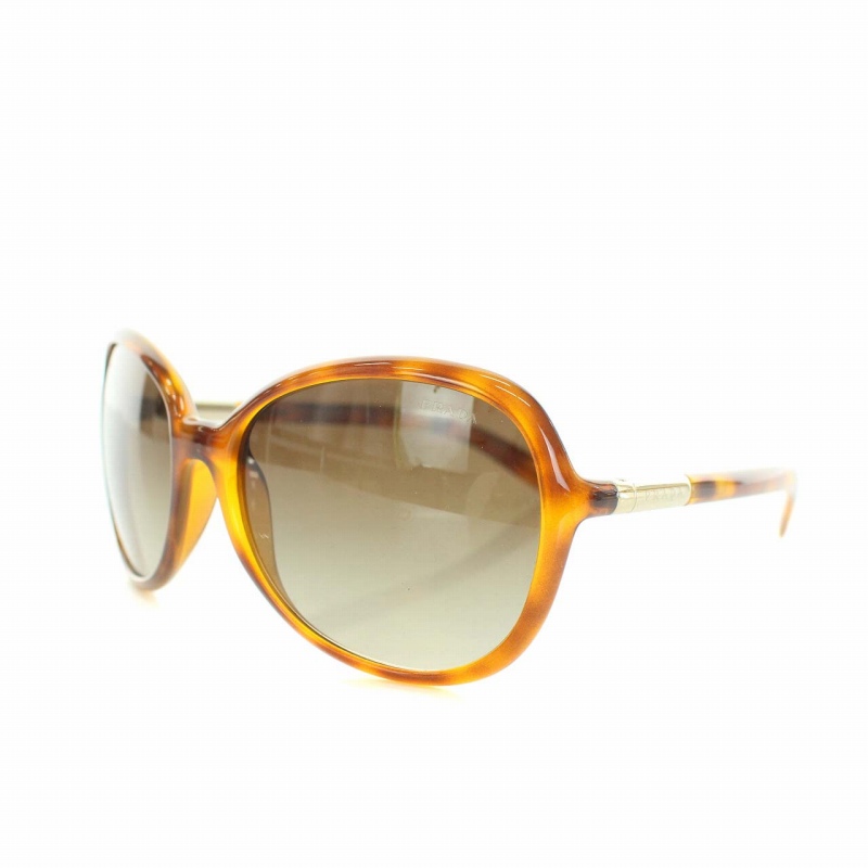 PRADA プラダ サングラス 4BW-6S1 sunglasses 鼈甲 茶｜Yahoo