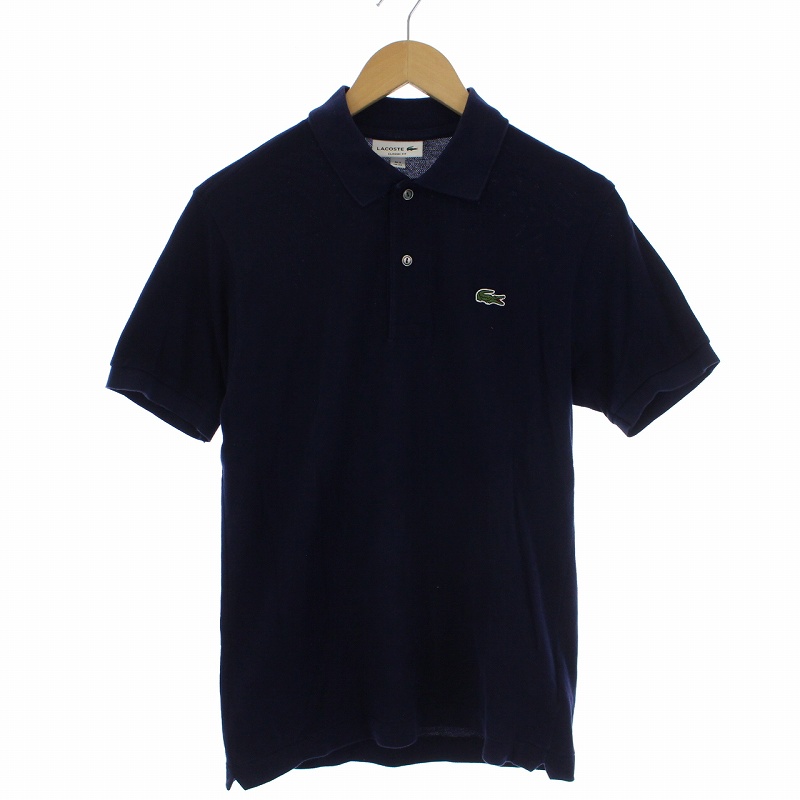 LACOSTE ネイビー ポロシャツ US XL LACOSTE ネイビー ポロシャツ FR 6