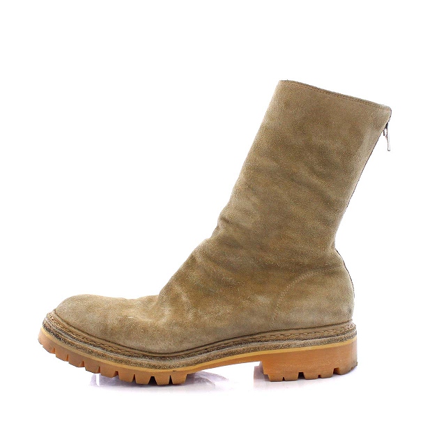 ノンネイティブ nonnative グイディ GUIDI バックジップ スエード 