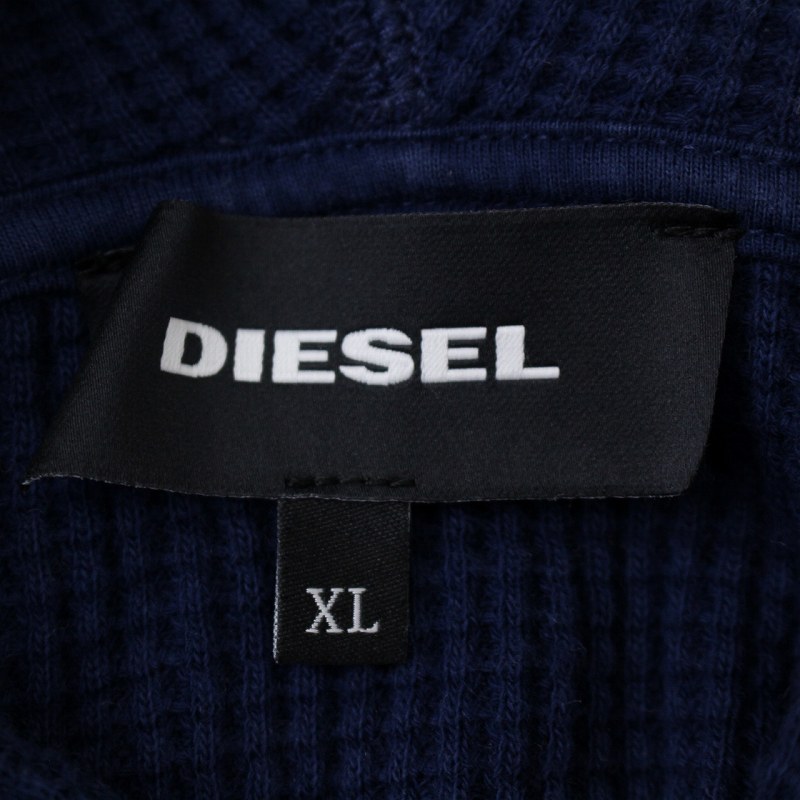 【c5711】DIESEL クロップドパーカー ネイビー 長袖 c5711】DIESEL クロップドパーカー ネイビー 長袖 - メルカリ
