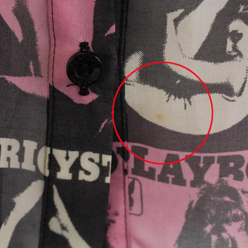 ヒステリックグラマー HYSTERIC GLAMOUR PLAY BOY ブラウス シャツ 