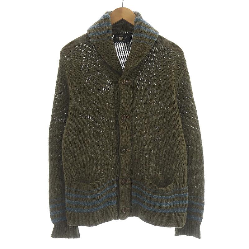 ダブルアールエル RRL ラルフローレン カーディガン ニット ショール 
