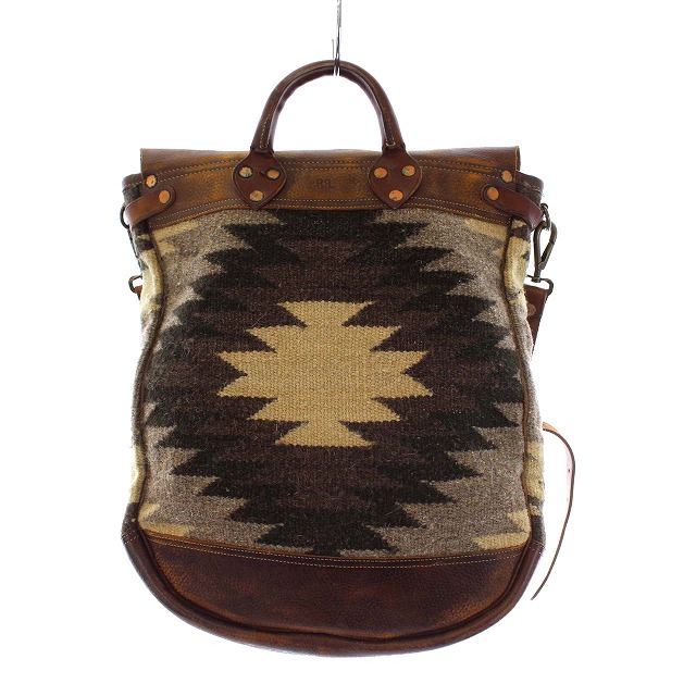 ダブルアールエル RRL ラルフローレン ショルダーバッグ ハンドバッグ  