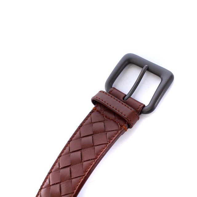 ボッテガヴェネタ BOTTEGA VENETA イントレチャート レザーベルト 革  