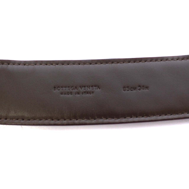 ボッテガヴェネタ BOTTEGA VENETA イントレチャート レザーベルト 革  