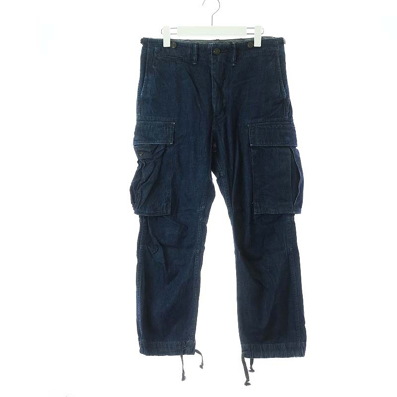 ダブルアールエル RRL Limited Edition デニムパンツ カーゴパンツ 