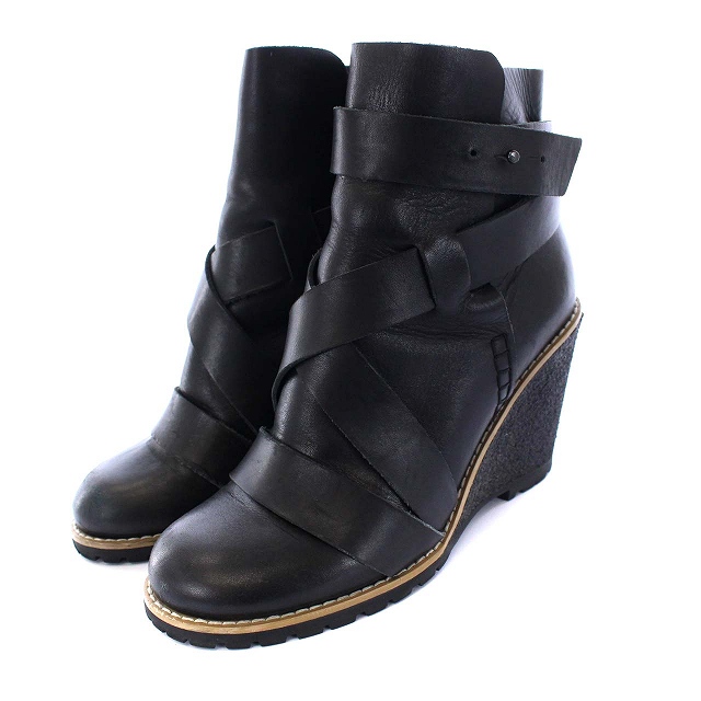 シーバイクロエ SEE BY CHLOE ブーティ ショートブーツ レザー ベルト 