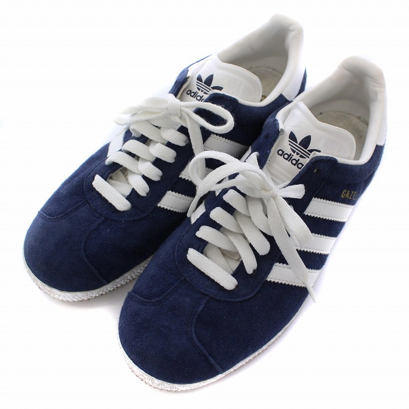 24.0 新品 adidas Gazelle ネイビー スニーカー 24.0 新品 adidas Gazelle ネイビー スニーカー - メルカリ