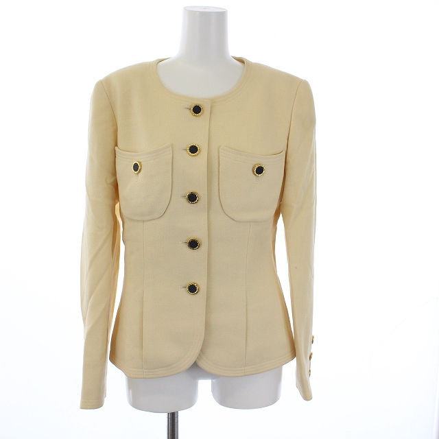 シャネル CHANEL ヴィンテージ スーツ セットアップ 上下 ノーカラー  