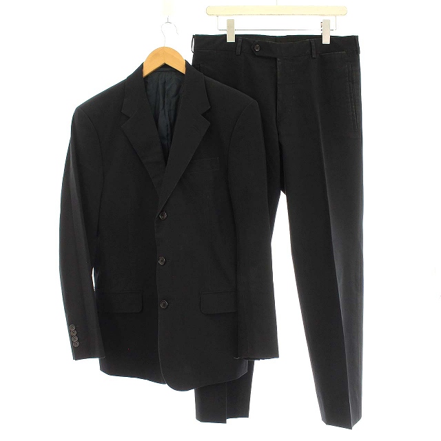 プラダ PRADA スーツ セットアップ ポリエステル ジャケット パンツ 48  