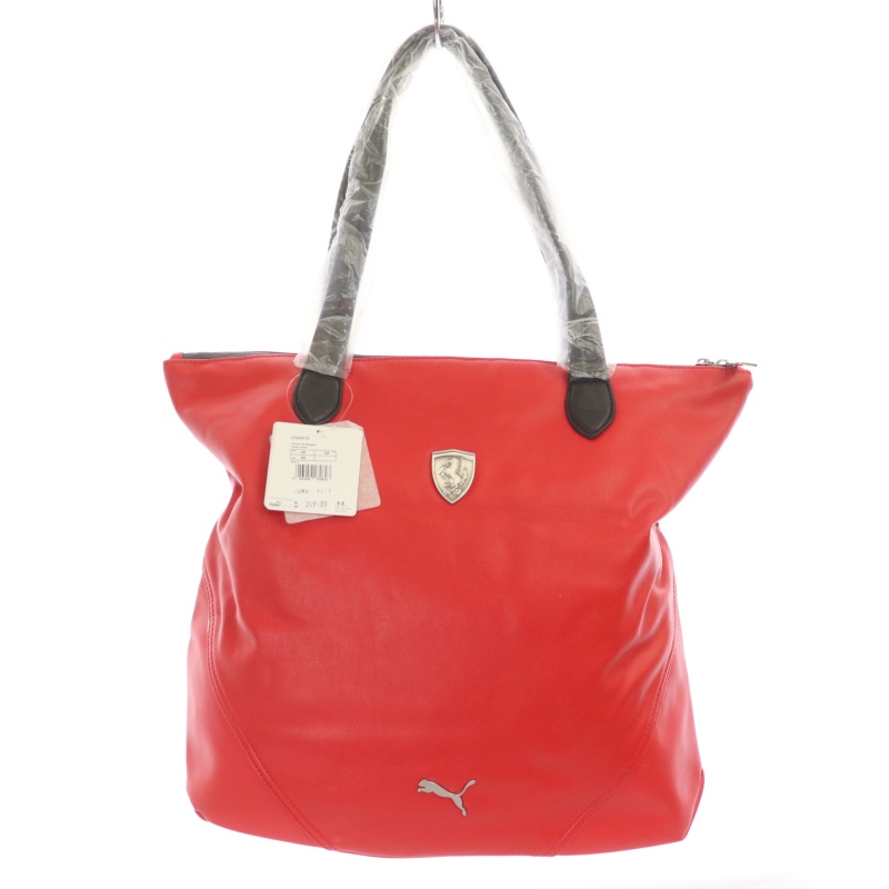 プーマ PUMA フェラーリ コラボコレクション Ferrari LS トートバッグ  