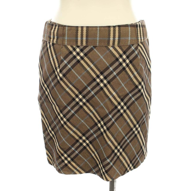 バーバリーブルーレーベル BURBERRY BLUE LABEL タイトスカート ミニ 
