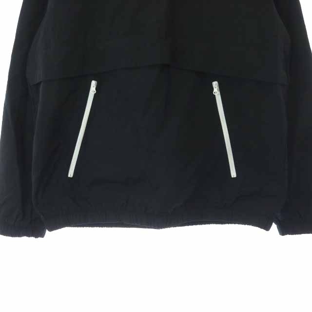 ナイキ NIKE アノラックパーカー パーカー ハーフジップ ナイロン M 黒