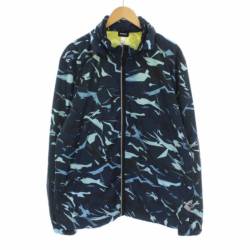 ディーゼル DIESEL BEACH WEAR フードパーカー ナイロンジャケット 