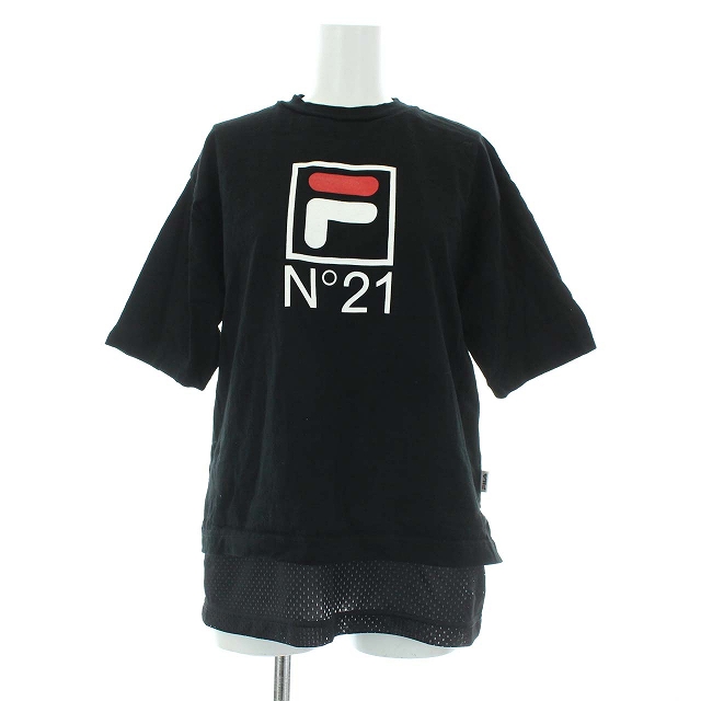 N°21×FILA / ヌメロヴェントゥーノ×フィラ Tシャツ ユニセックス