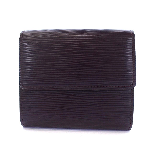 ルイヴィトン LOUIS VUITTON ポルトフォイユ エリーズ エピ Wホック 三 