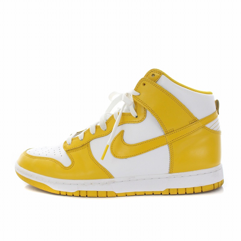 ナイキ NIKE ウィメンズ ダンク ハイ ダーク サルファー W DUNK HIGH 