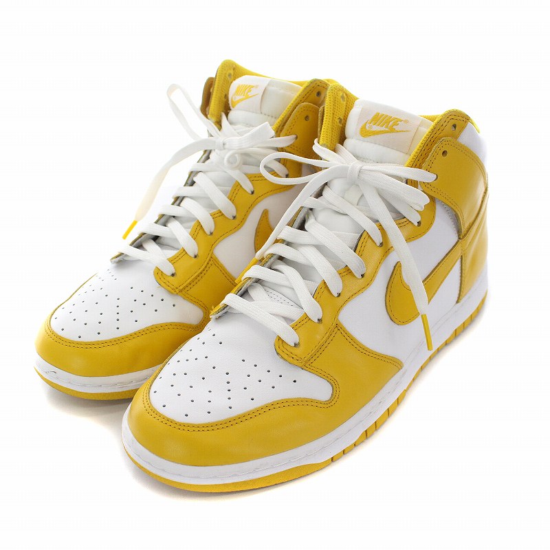 ナイキ NIKE ウィメンズ ダンク ハイ ダーク サルファー W DUNK HIGH 