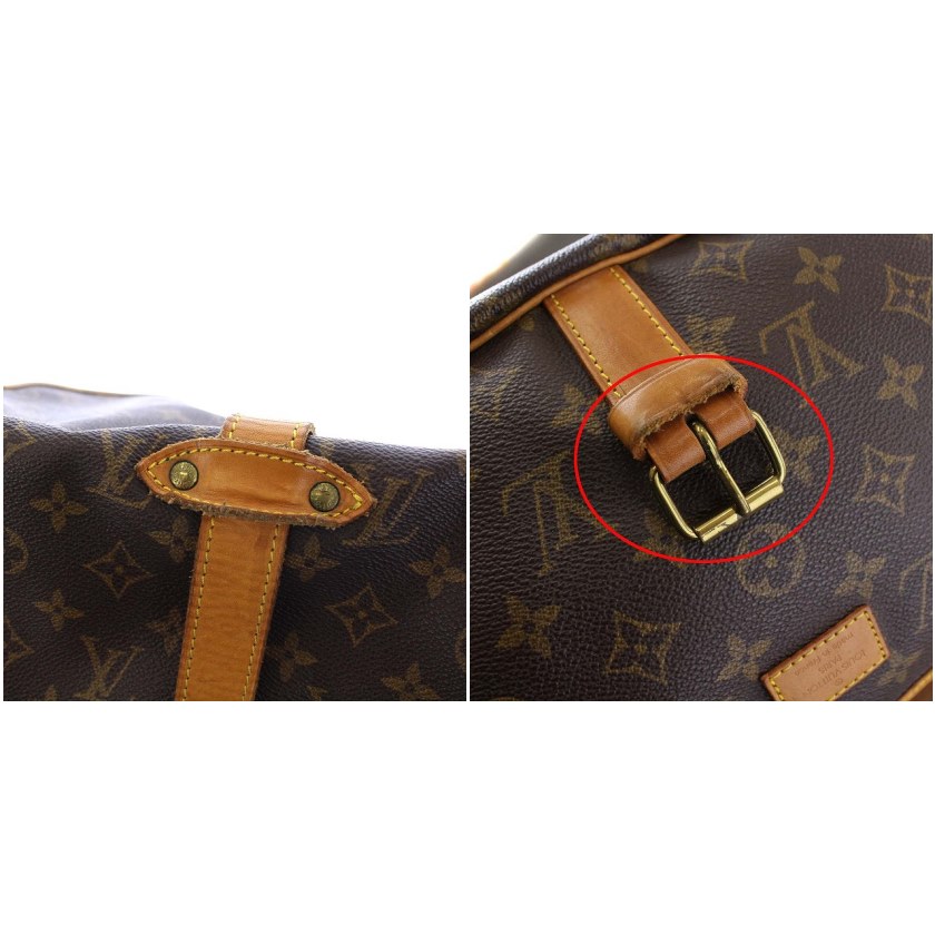 ルイヴィトン LOUIS VUITTON ソミュール35 モノグラム