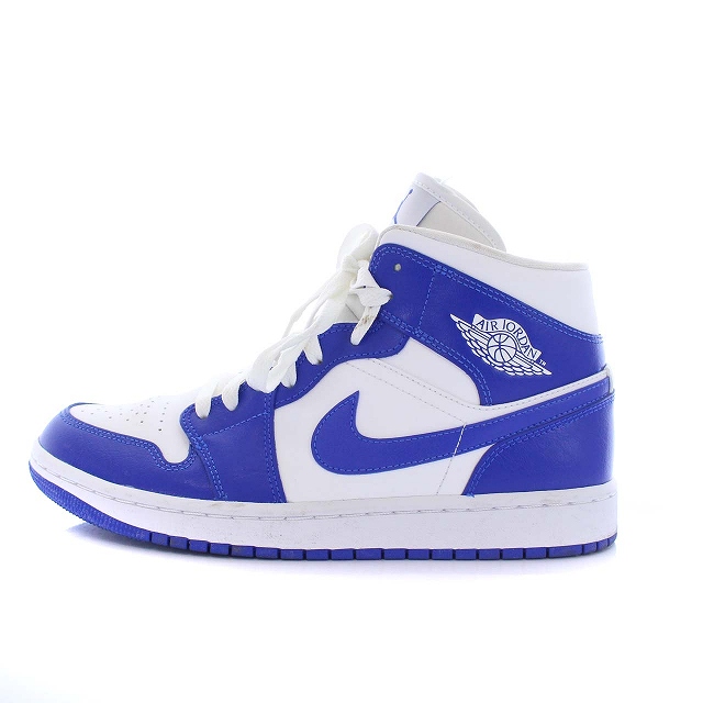 ナイキ Nike エアジョーダン1 Air Jordan 1 ハイカット スニーカー 26 5cm 青 白 ブルー ホワイト Bq6472 104 Kh D レディース 081 ベクトルパーク