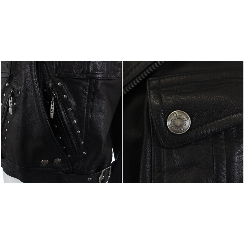 クリスチャンディオール Christian Dior ダブル ライダース ジャケット