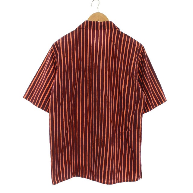 マリメッコ　marimekko ストライプシャツ　美品 超美品］marimekko マリメッコ ストライプ 長袖シャツ ブルー 34