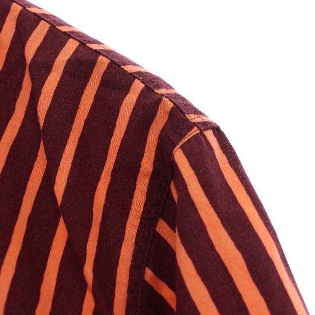 マリメッコ　オーバーサイズシャツ　ストライプ　Mサイズ　極美品 marimekko マリメッコ ストライプ シャツ ワンピース 40