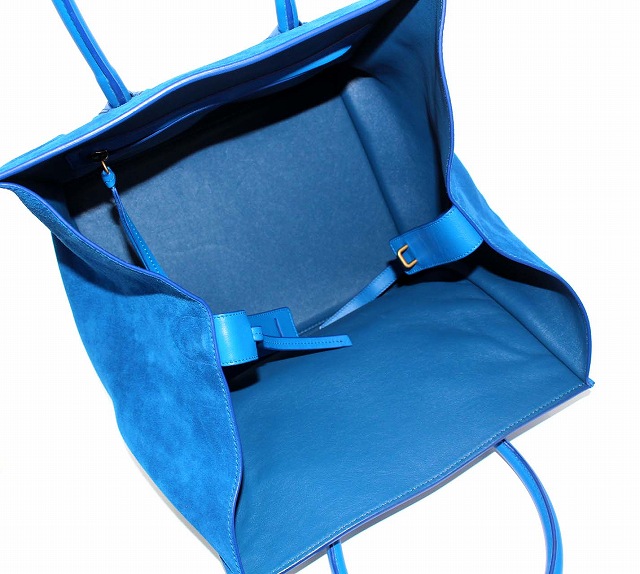 セリーヌ CELINE ラゲージ ファントム スエード ハンドバッグ トート