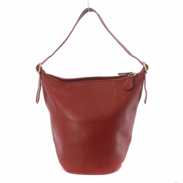コーチ COACH オールドコーチ ワンショルダーバッグ レザー 赤 レッド