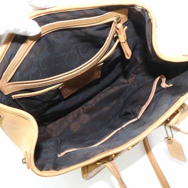コーチ COACH トートバッグ ショルダーバッグ ターンロック