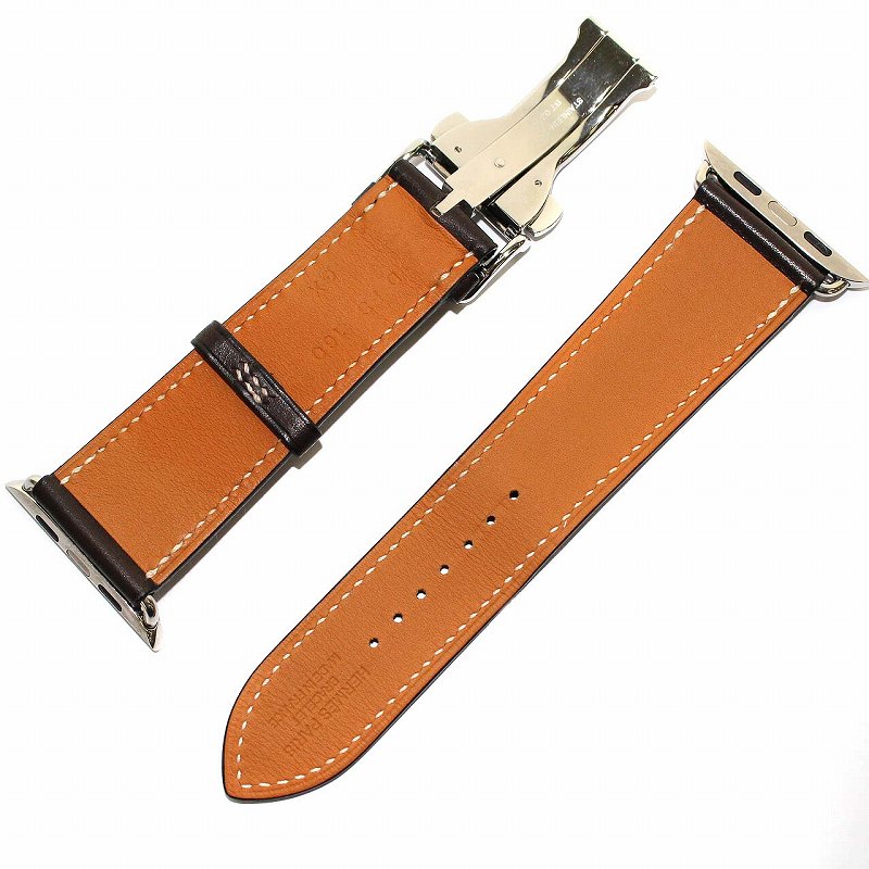 エルメス HERMES Apple Watch Dバックルエベンヌ 44mm 42mm 45mm 