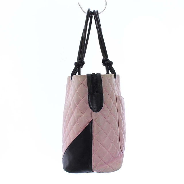 シャネル CHANEL カンボンライン トートバッグ ハンドバッグ ココ  