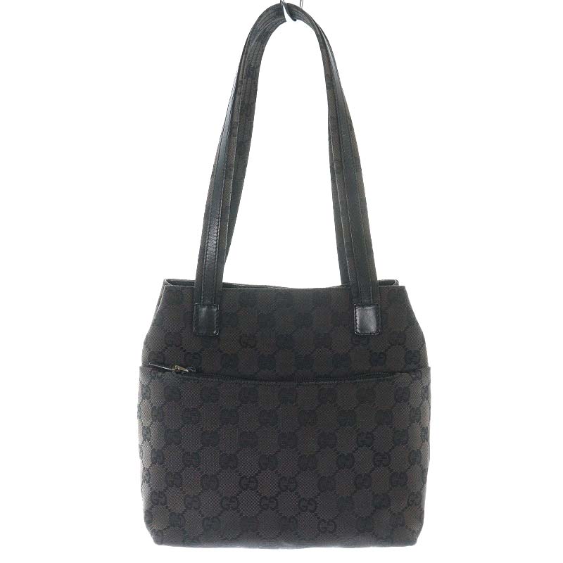 グッチ ブラック GGパターン トートバッグ GUCCI GGパターン トート